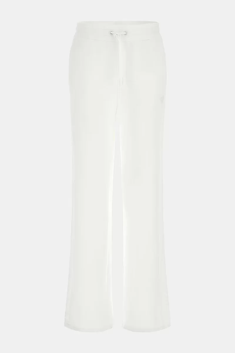 Guess Brenda Scuba Straıght Leg Pant Kadın Krem Eşofman Altı V3RB21K7UW2-G6K5