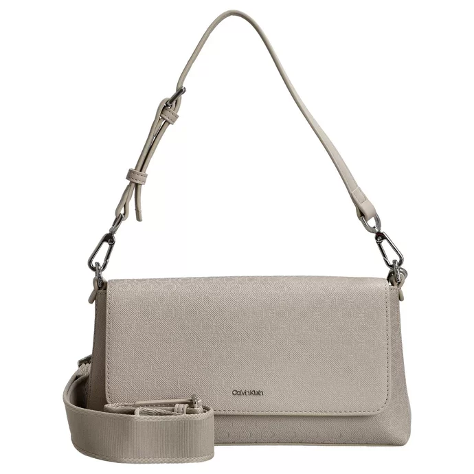 Calvin Klein CK MUST AOP DBL STRAPS CONV SHOU Kadın Kahverengi Çanta LV04F3101G-RMU