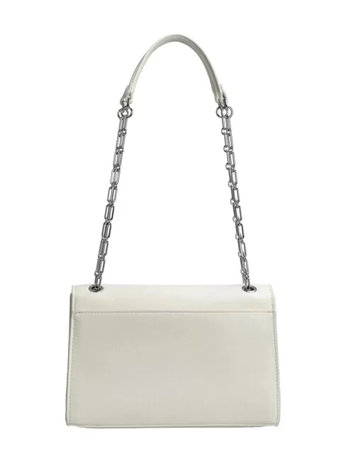 Calvin Klein CK RE-LOCK MEDIUM CHAIN Kadın Beyaz Çanta LV04F3104G-FUP