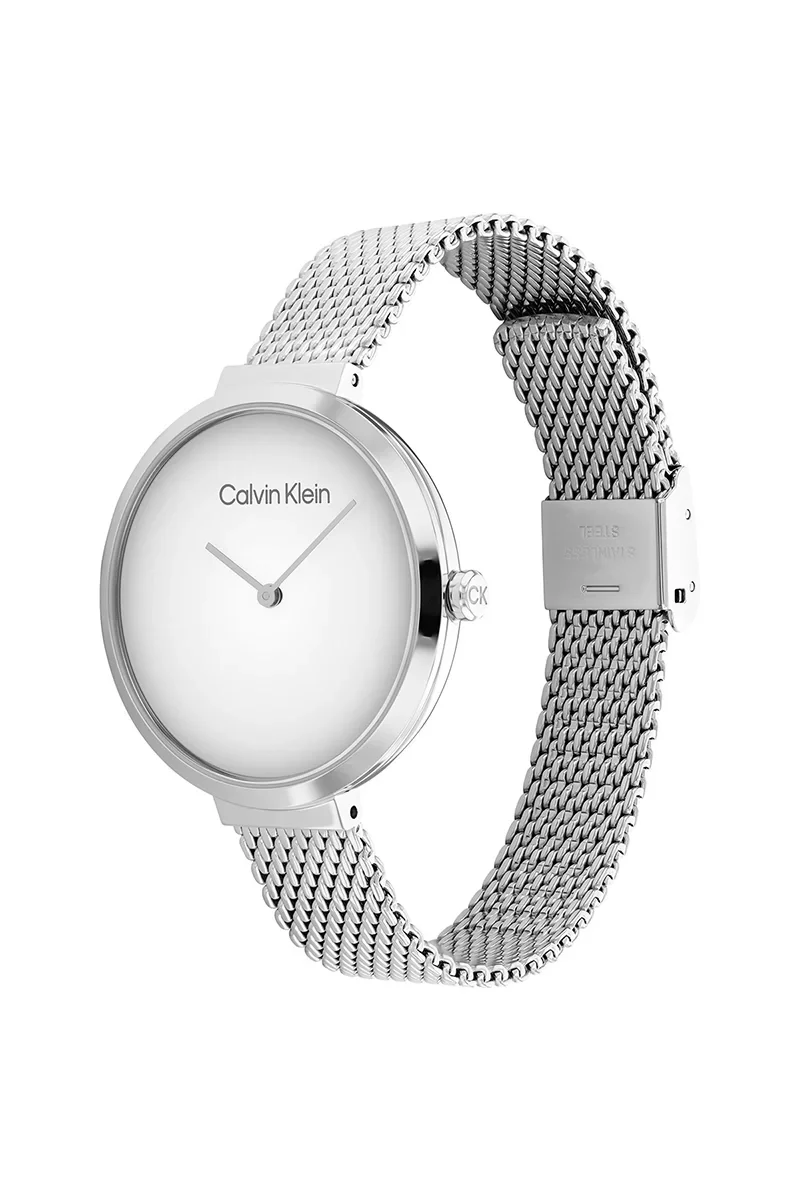 Calvin Klein Saat Kol Saati Kadın Metalik Gri Kol Saati CK25200079