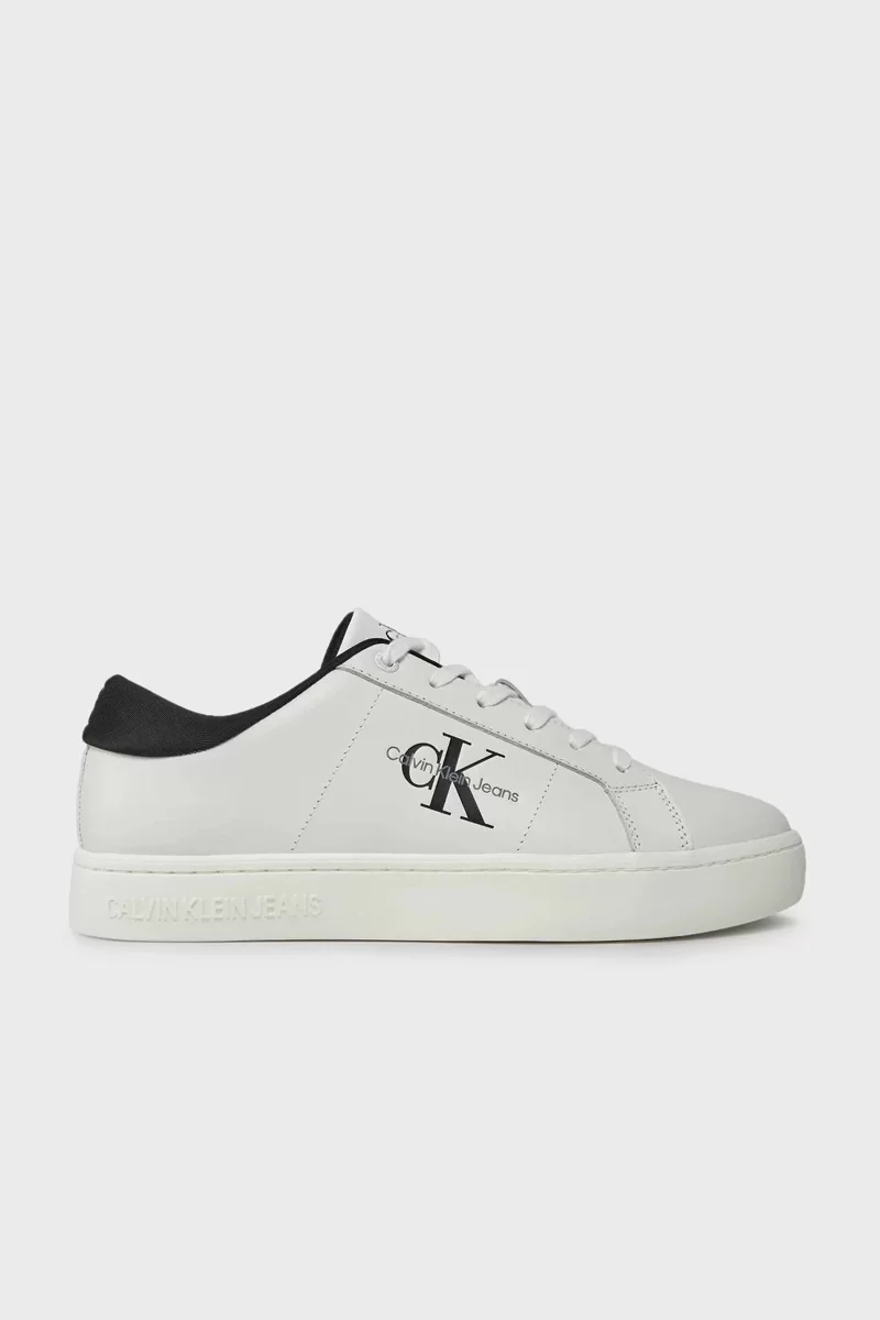 Calvin Klein CLASSIC CUPSOLE LOW LACEUP LTH Erkek  Sneaker YM0YM00864-01W