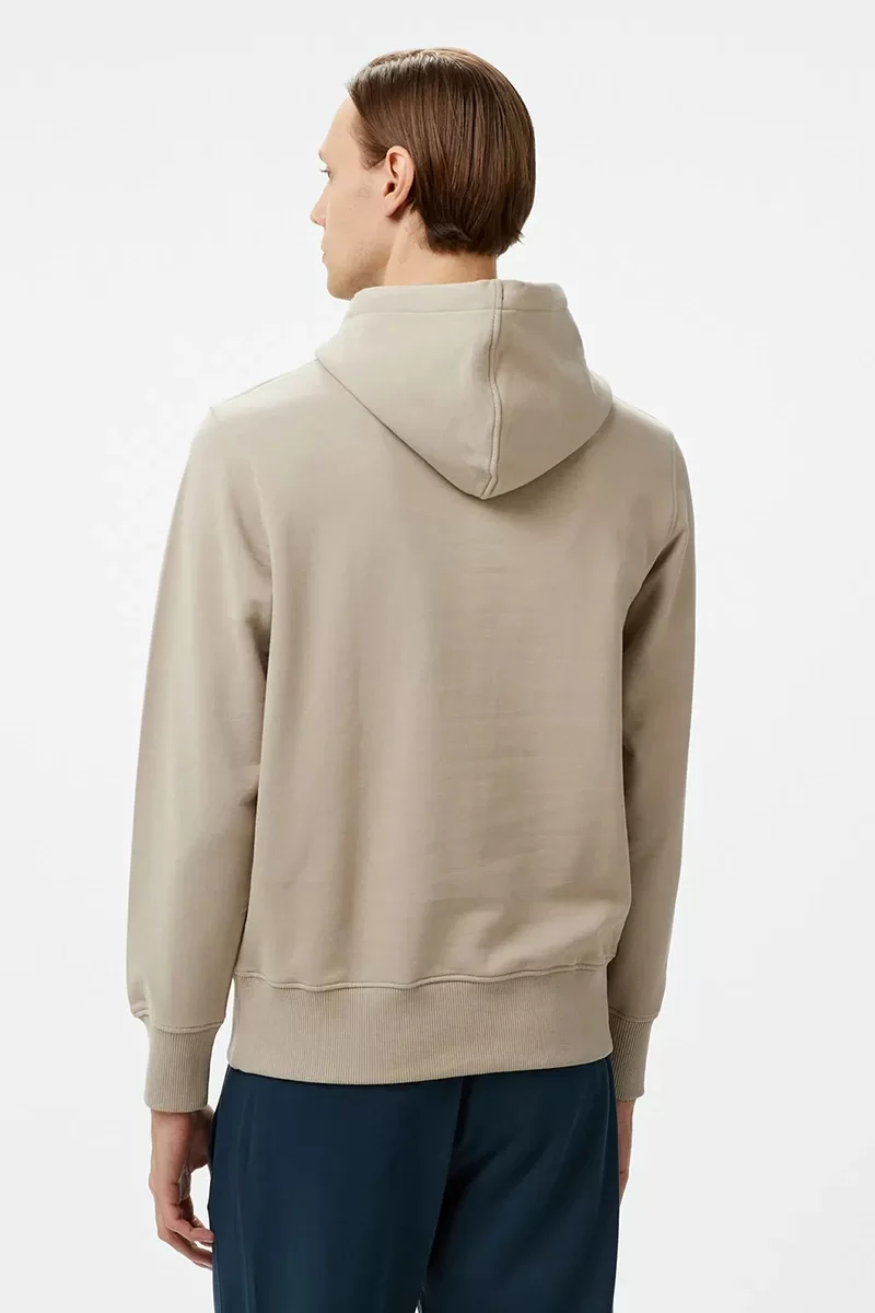 CK Jeans DISTRESSED MONOLOGO HOODIE Erkek Gri Sweatshirt J30J326875-PCF