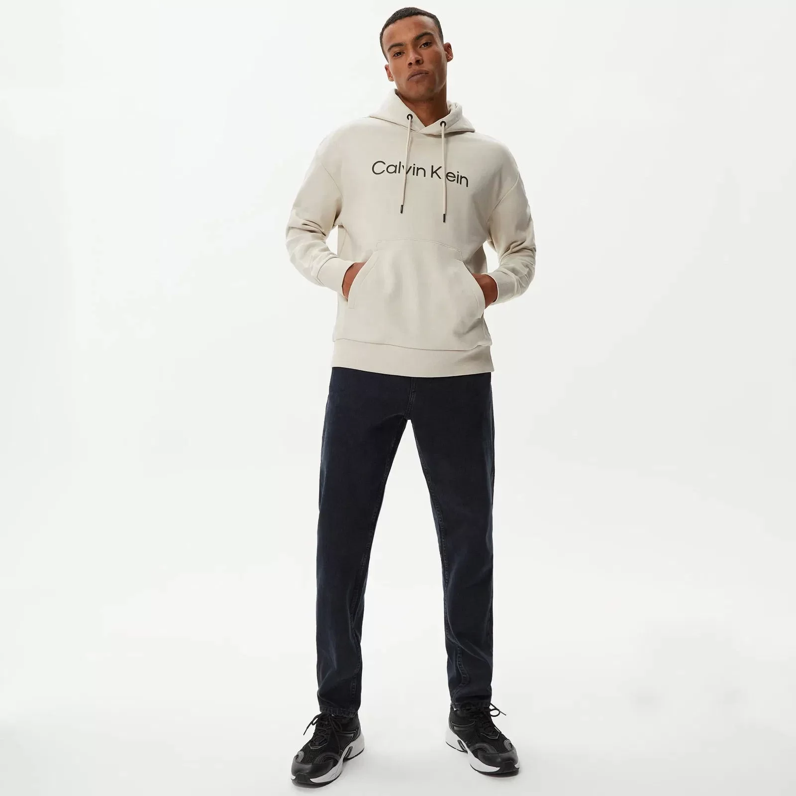Calvin Klein HERO LOGO COMFORT HOODIE Erkek  Sweatshirt K10K111345-PEA