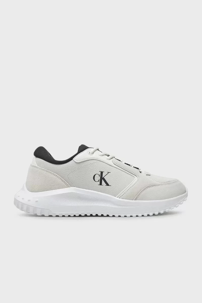 Calvin Klein EVA RUNNER LOW MG WMM Erkek Siyah - Beyaz Sneaker YM0YM01145-0LF