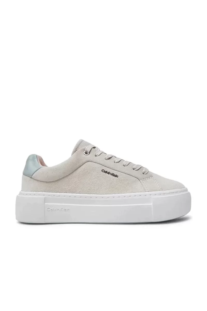Calvin Klein Flatform Cup Kadın Bej Sneaker