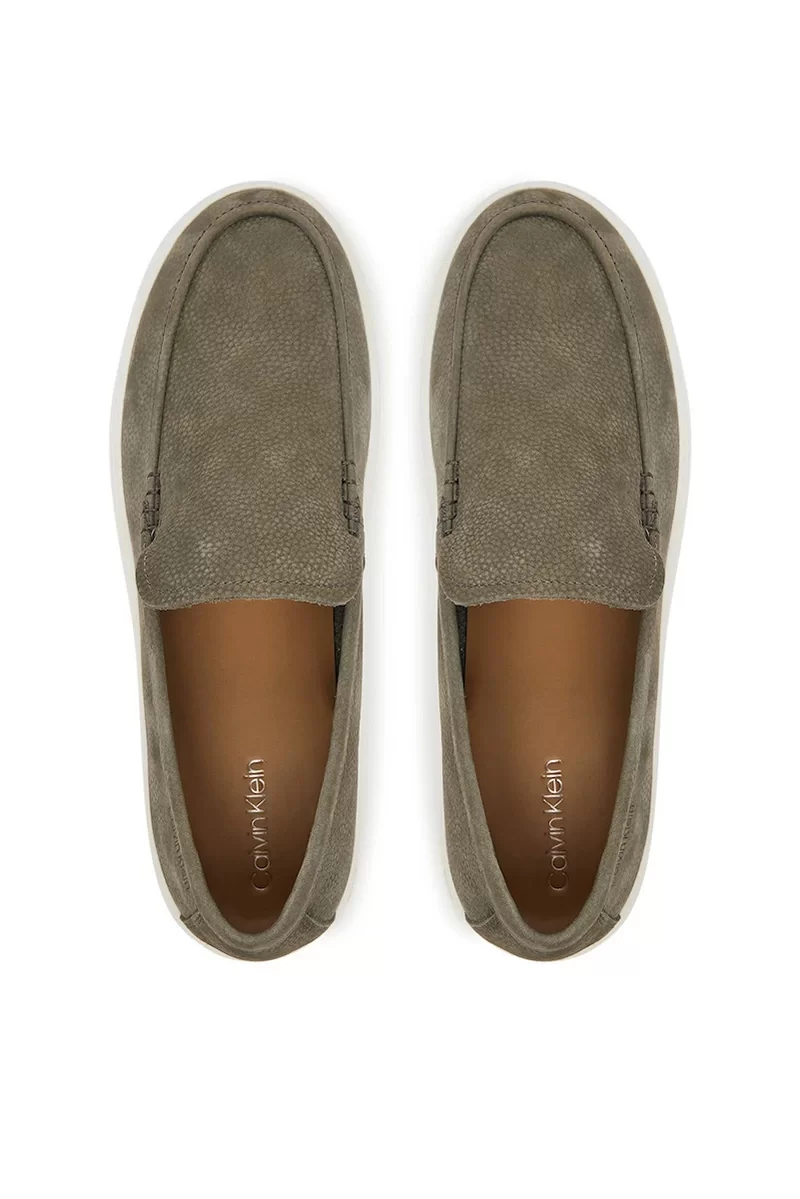 Calvin Klein Hibrit Nubuk Makosen Erkek Loafer HM0HM01902-MTB