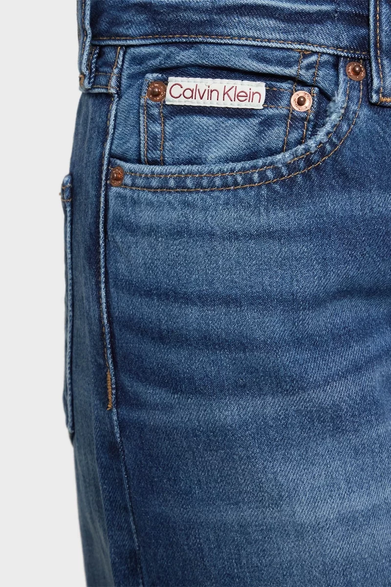 Calvin Klein Jeans 90S Straight Denim Kadın Mavi Jeans LV047B917G-UT5