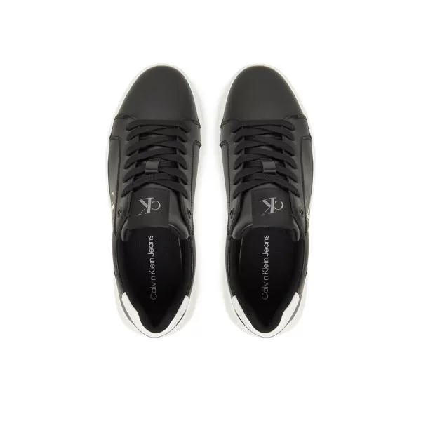 Calvin Klein Jeans CHUNKY CUPSOLE MONO LTH WN Kadın Siyah Sneaker YW0YW01872-0GM