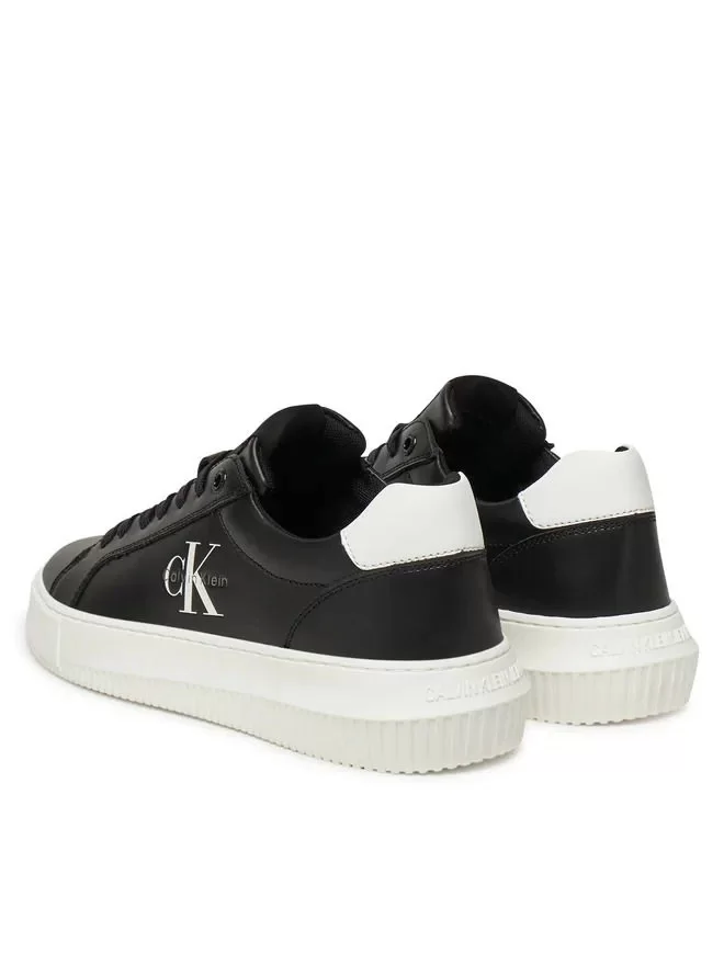 Calvin Klein Jeans CHUNKY CUPSOLE MONO LTH WN Kadın Siyah Sneaker YW0YW01872-0GM