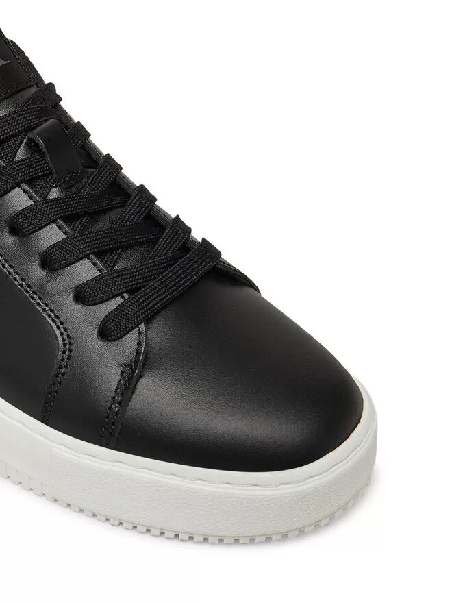 Calvin Klein Jeans CHUNKY CUPSOLE MONO LTH WN Kadın Siyah Sneaker YW0YW01872-0GM