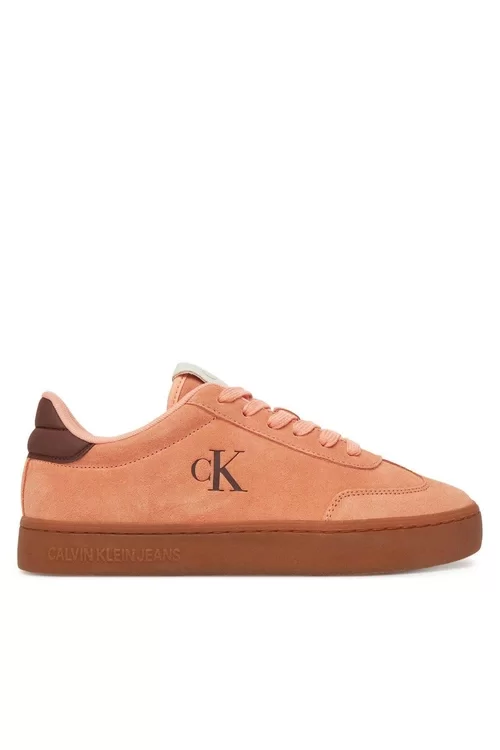 Calvin Klein Jeans CLASSIC CUPSOLE MIX IN Kadın Turuncu Sneaker YW0YW01767-0JN