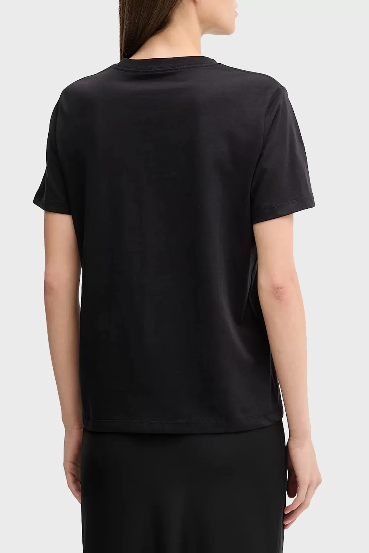 Calvin Klein Jeans D1 Fashion Kadın Siyah T-shirt LV047C856G-UB1