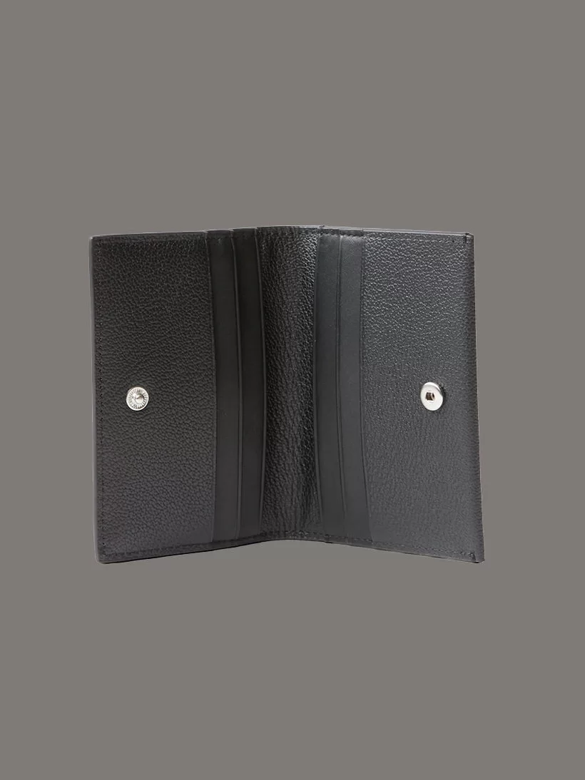 Calvin Klein Jeans MIN MONOGRAM 6CC FLAP CARDCASE Kadın Siyah Kartlık LV04F1063G-UB1