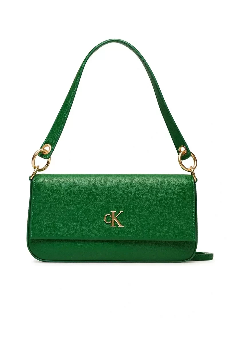 Calvin Klein Jeans Minimal Monogram Kadın Yeşil  Omuz Çanta LV04K3161G-0K6