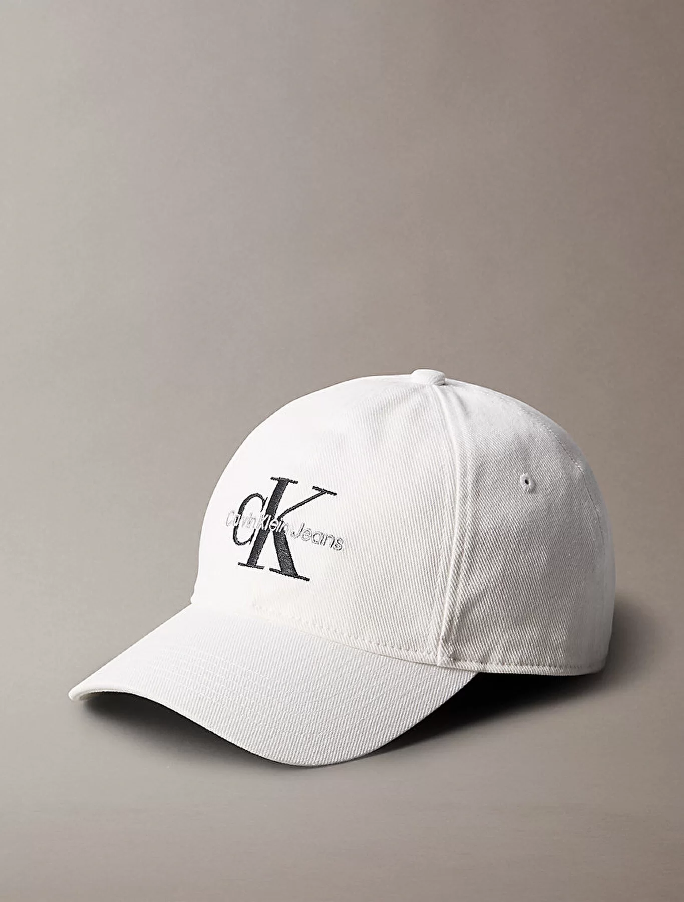 Calvin Klein Jeans MONO LOGO EMBRO CAP Erkek Beyaz Şapka LV04G5004G-YAF