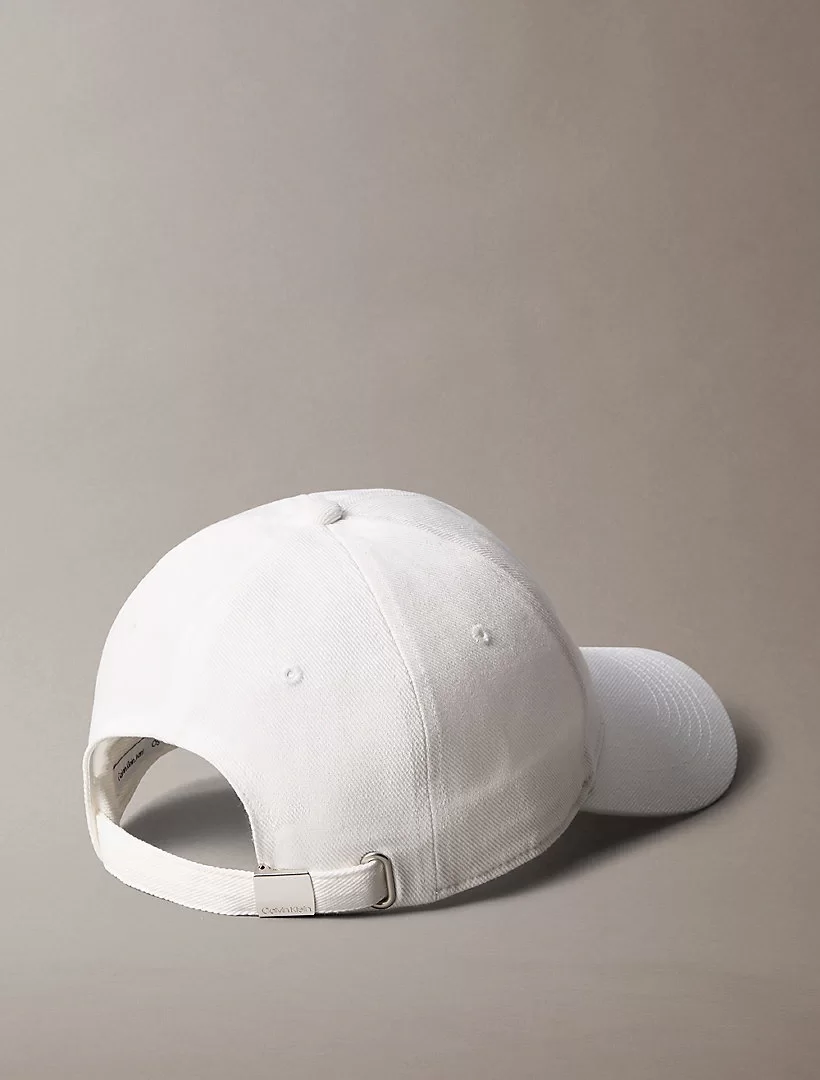 Calvin Klein Jeans MONO LOGO EMBRO CAP Erkek Beyaz Şapka LV04G5004G-YAF