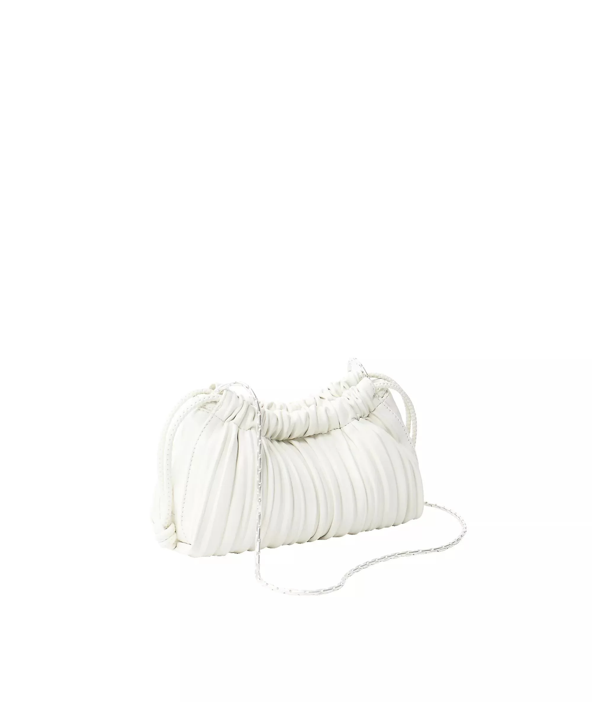 Calvin Klein Jeans PLISSE MINI DRAWSTRING BAG Kadın Beyaz Çanta LV04F3077G-FUP
