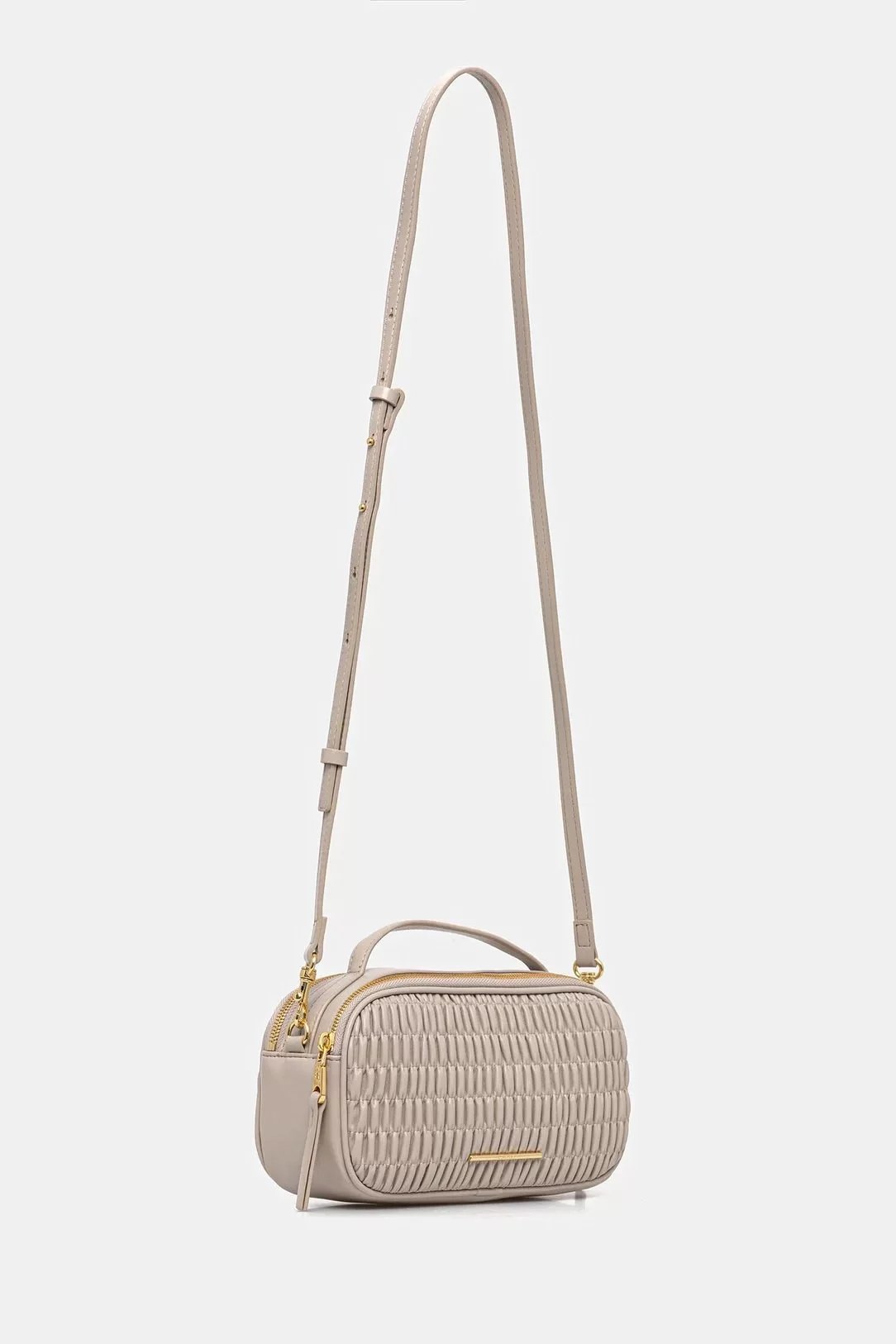 Calvin Klein Jeans RUCHED CROSSBODY CAMERA BAG Kadın Kahverengi Çanta LV04K3184G-RMU