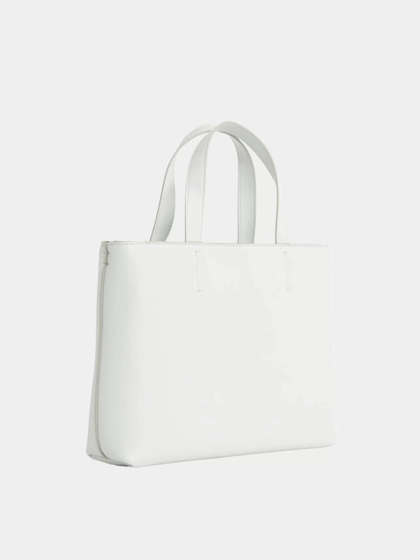 Calvin Klein Jeans SCULPTED MINI EW TOTE Kadın Beyaz Çanta LV04K3111G-RM0