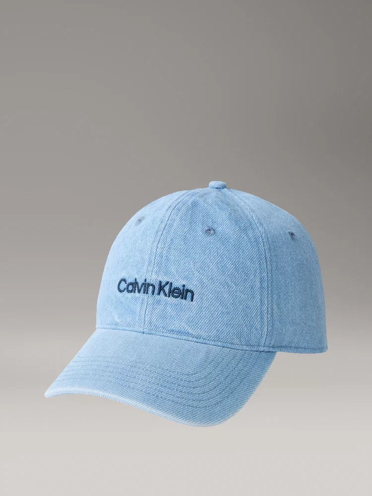 Calvin Klein Jeans Small Monogram Kadın Mavi Şapka LV04K5065G-VHJ
