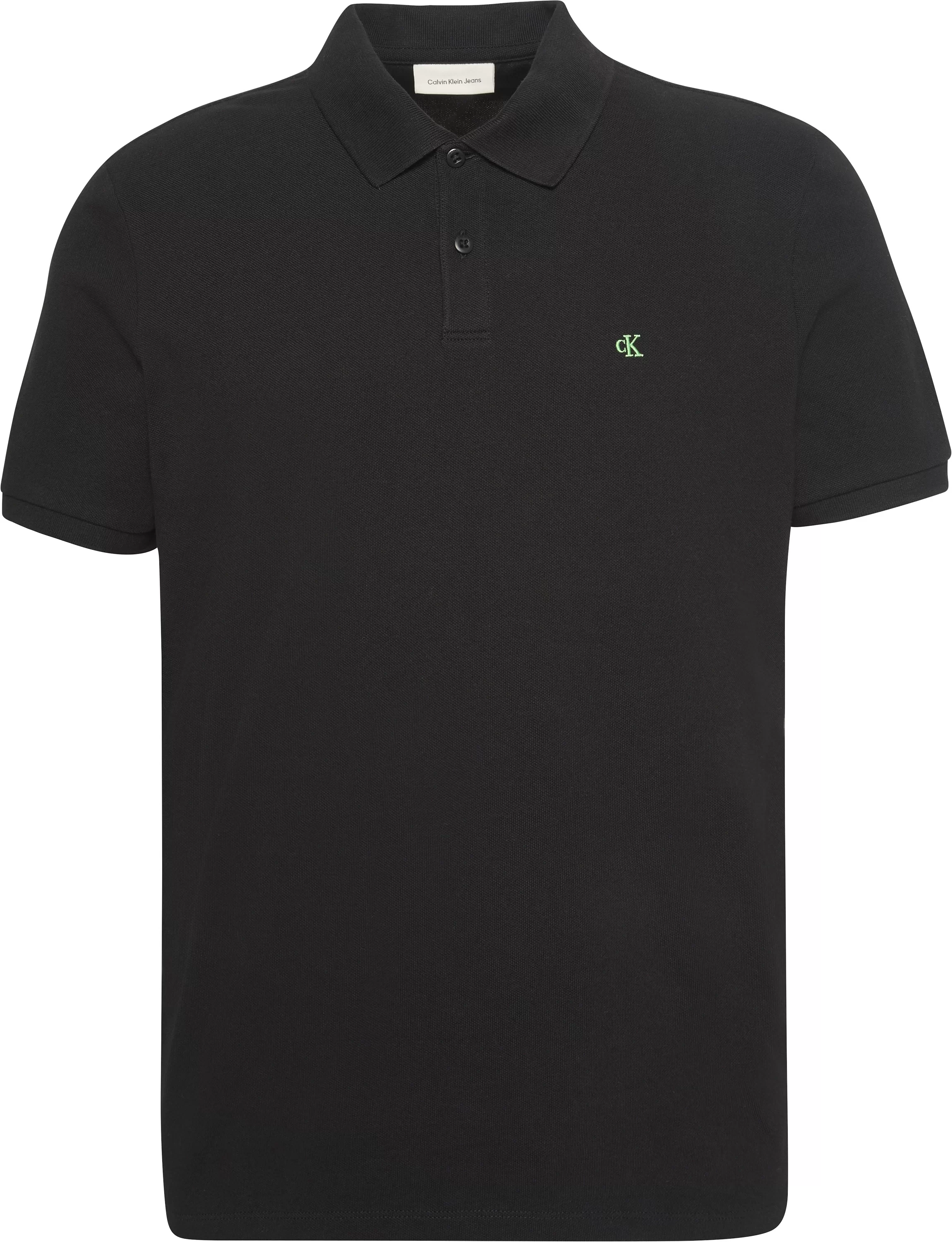 Calvin Klein Jeans SS CASUAL PIQUE CLASSIC POLO Erkek Siyah T-shirt LV040EM269-UB1