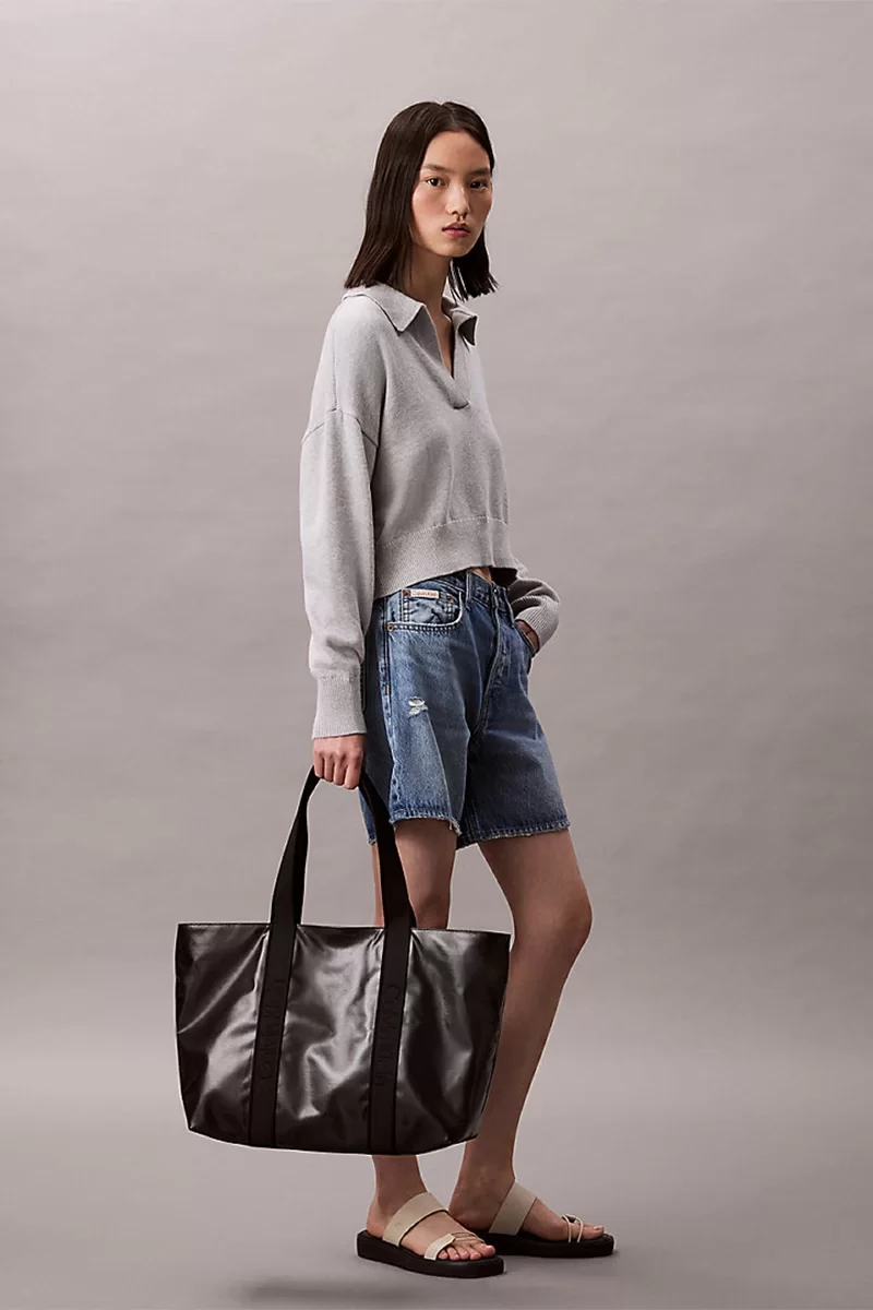 Calvin Klein Jeans Ultralight Kadın Siyah Tote Çanta LV04F3211G-UB1