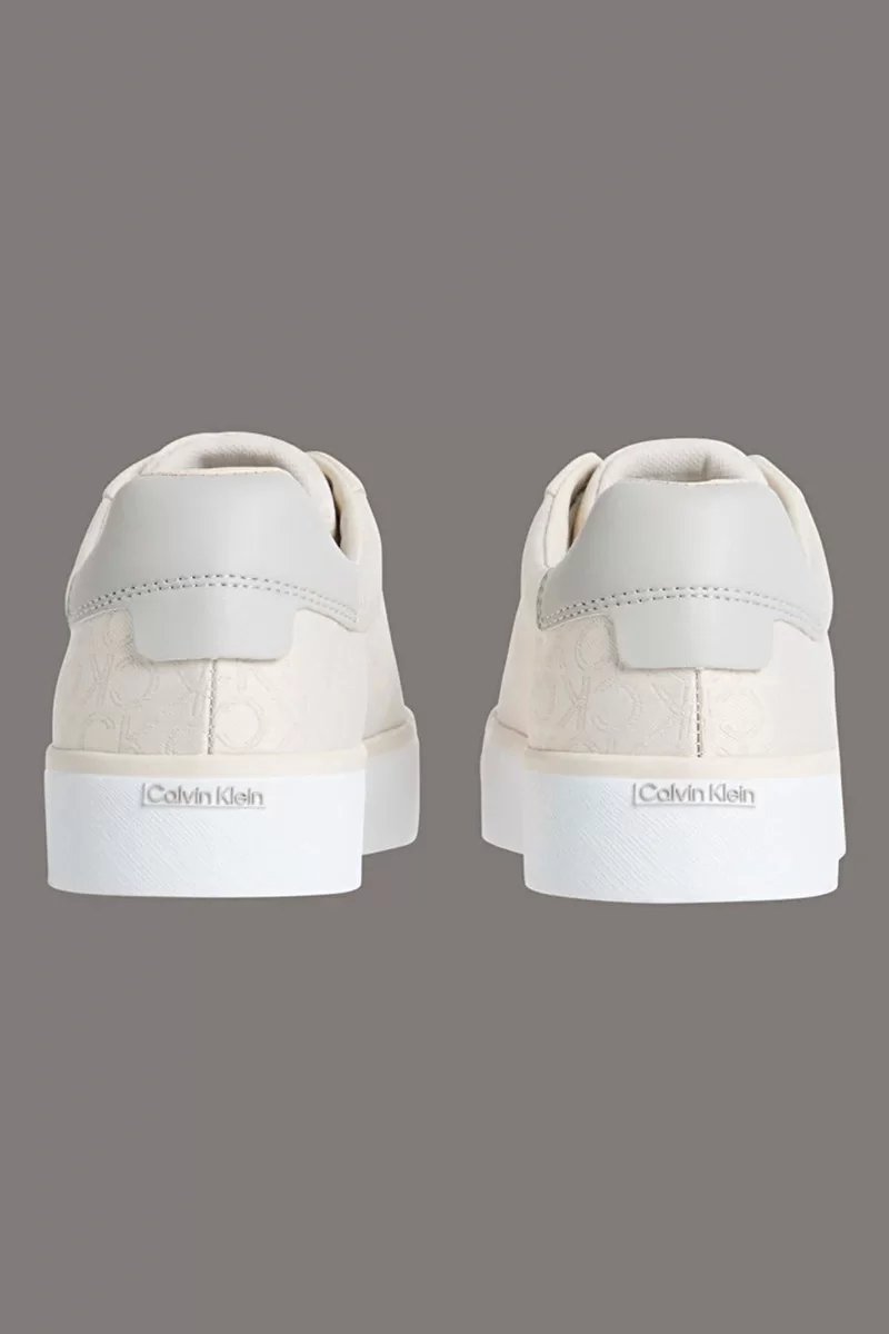 Calvin Klein Kadın  Bej Ck Logolu Snekaer