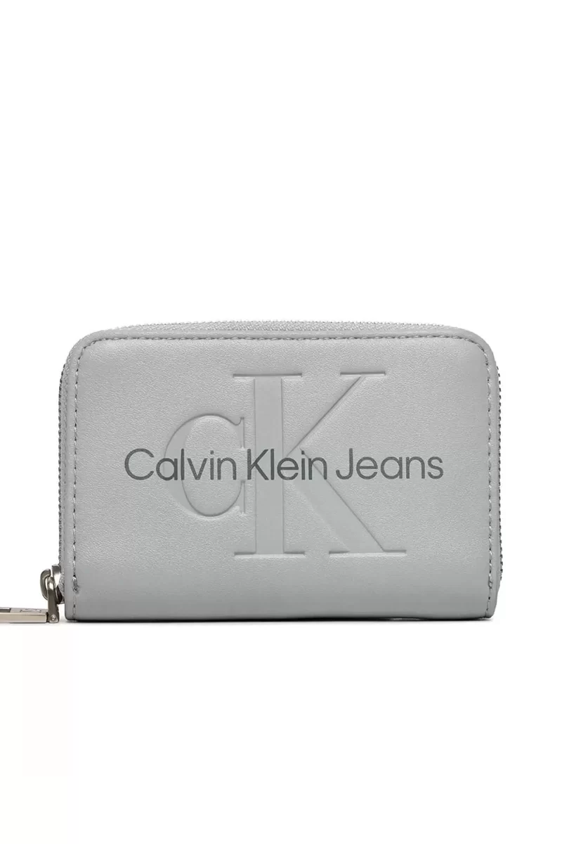 Calvin Klein SCULPTED MED ZIP AROUND MONO Kadın  Cüzdan K60K612255-PDE
