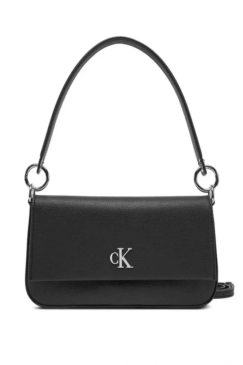 Calvin Klein Jeans Minimal Monogram Kadın Siyah Kese Çanta LV04K3161G-UB1