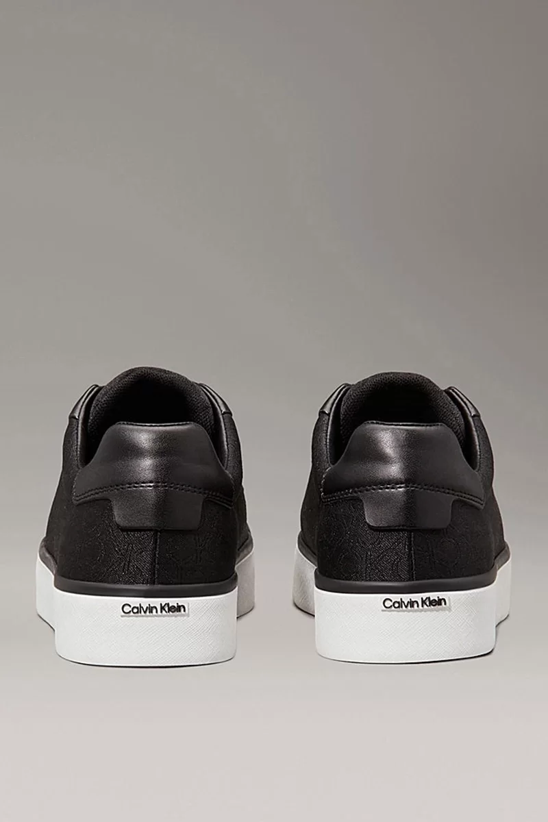 Calvin Klein Kadın Siyah Ck Logo Kabartmalı Sneaker