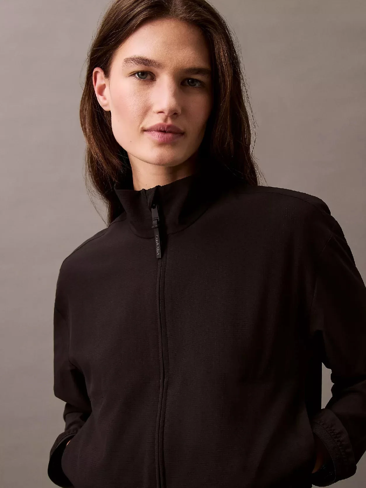 Calvin Klein PW - WOVEN JACKET Kadın  Ceket LVGWS5O502-UB1