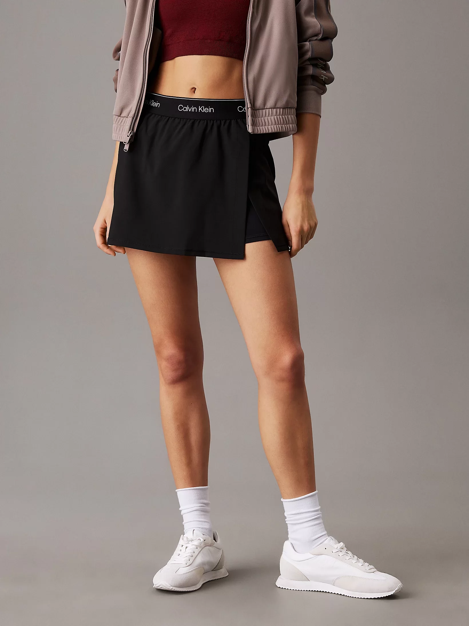 Calvin Klein WO  - WOven Skirt Kadın  Etek 00GWS4T901-UB1