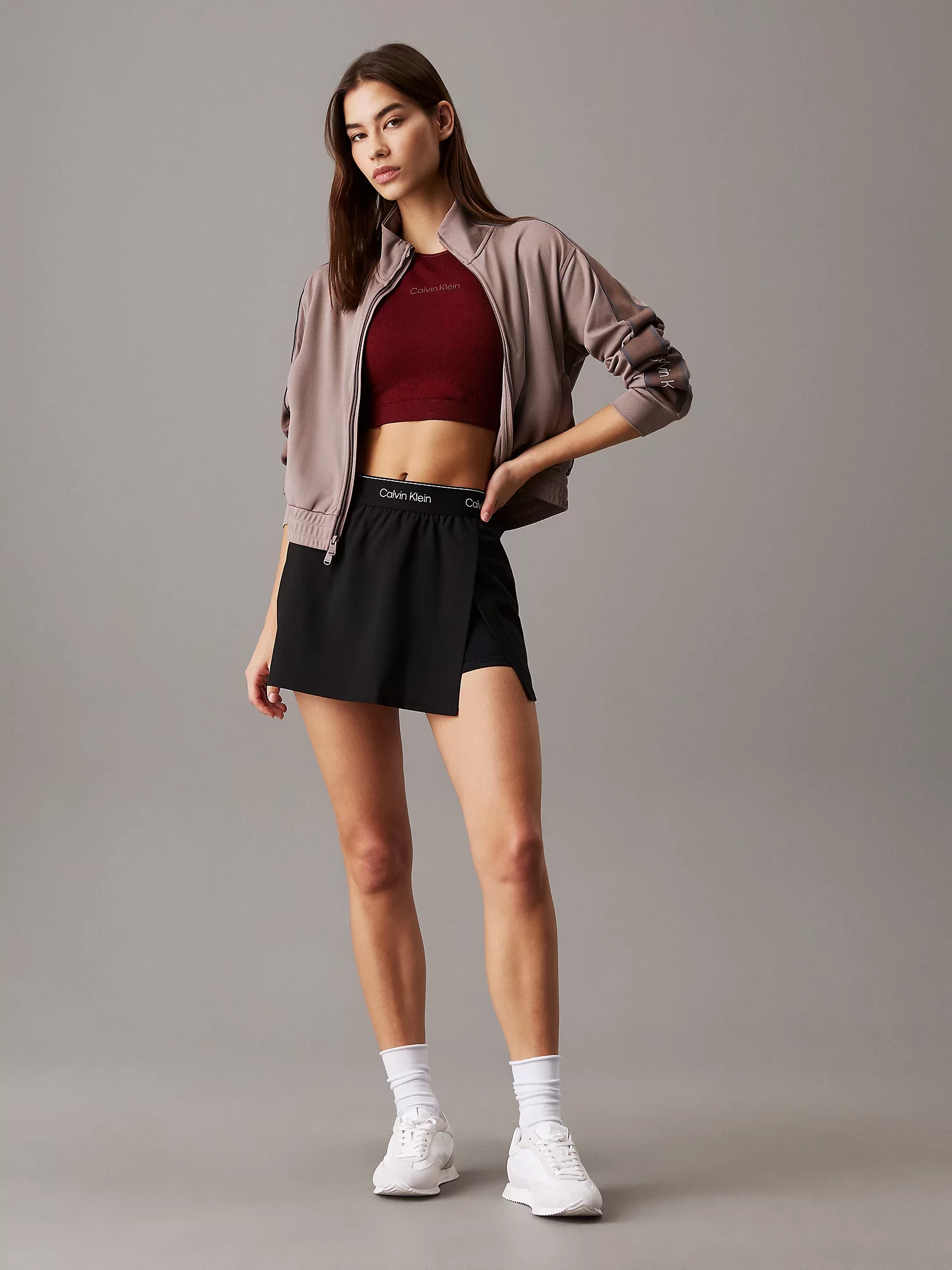 Calvin Klein WO  - WOven Skirt Kadın  Etek 00GWS4T901-UB1