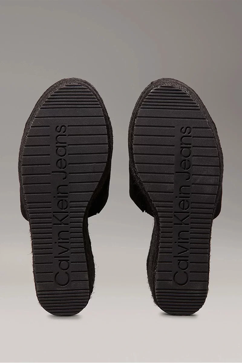 Calvin Klein WEDGE ROPE SLIDE MG Kadın  Terlik YW0YW01699-0GJ