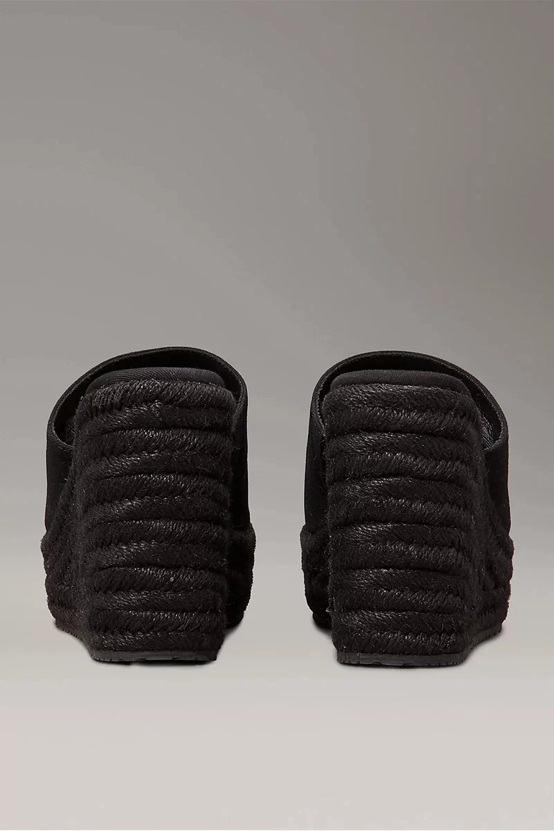 Calvin Klein WEDGE ROPE SLIDE MG Kadın  Terlik YW0YW01699-0GJ