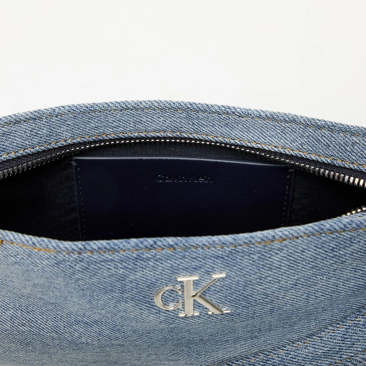 Calvin Klein Logo Denim Kadın Mavi Omuz Çanta LV04F3217G-VGO