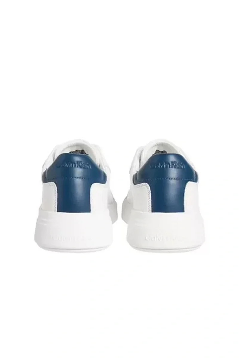 Calvin Klein LOW TOP LACE UP LTH Erkek Beyaz Sneaker HM0HM01016-0K6