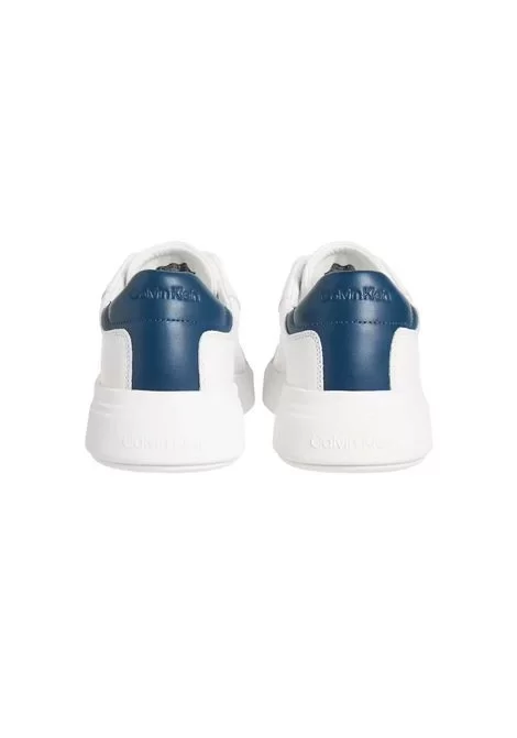 Calvin Klein LOW TOP LACE UP LTH Erkek Beyaz Sneaker HM0HM01016-0K6