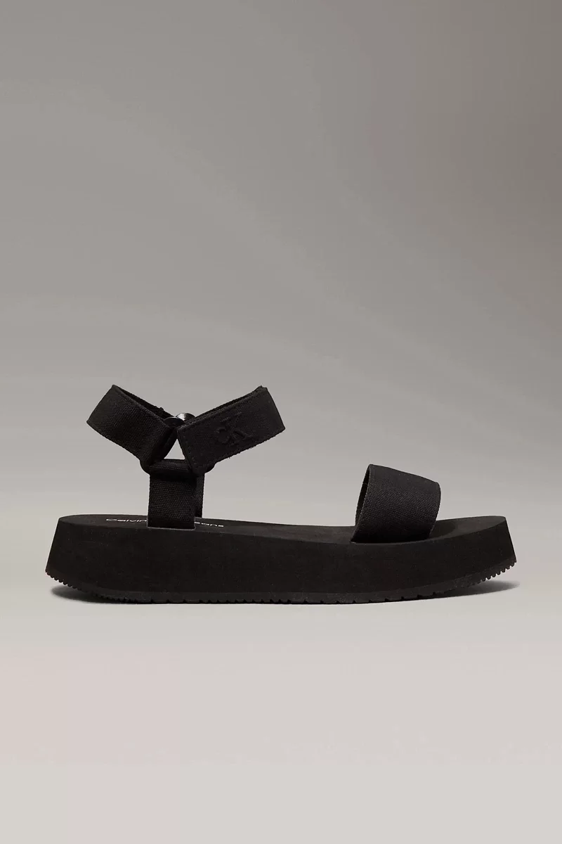 Calvin Klein SANDAL VELCRO WEBBING MG Kadın  Sandalet YW0YW01693-0GJ