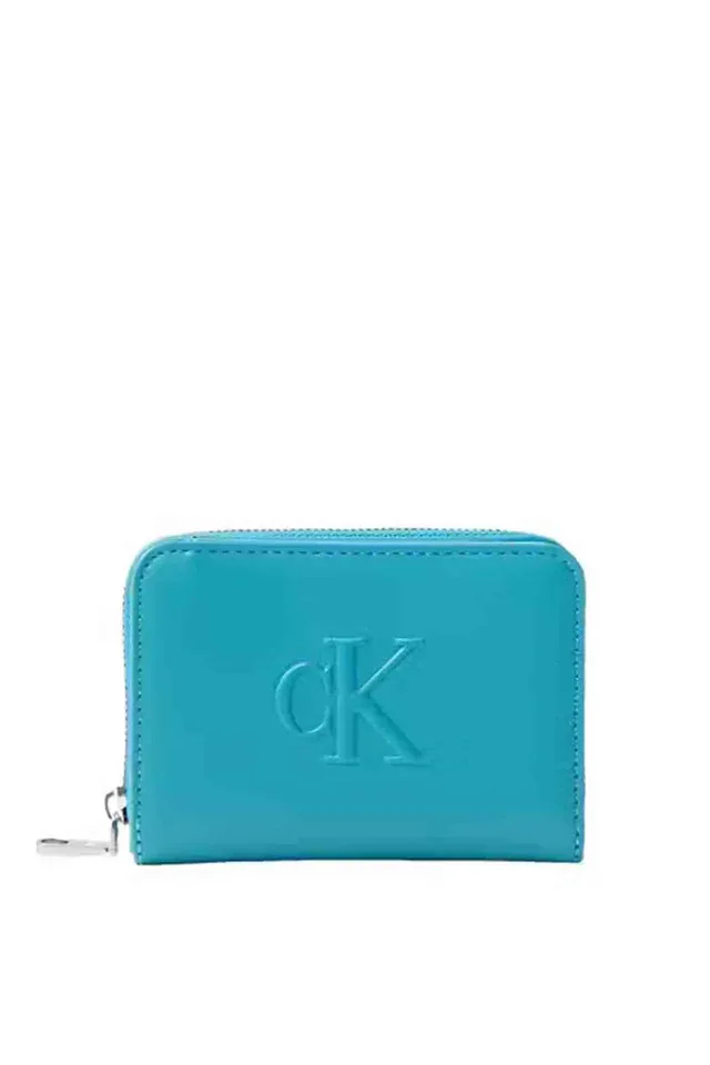 Calvin Klein SCULPTED MED FLAP ZIP AROUND Kadın Yeşil Cüzdan LV04K1004G-XT6