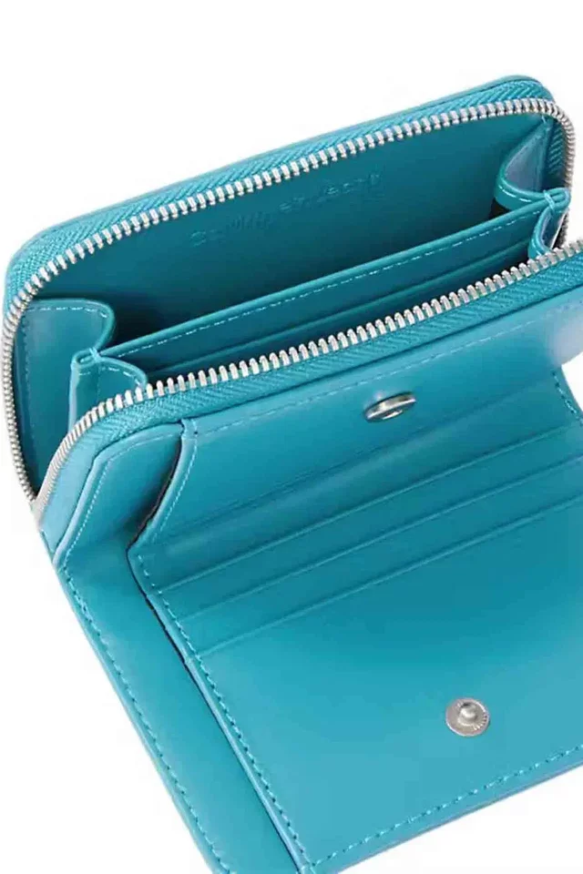 Calvin Klein SCULPTED MED FLAP ZIP AROUND Kadın Yeşil Cüzdan LV04K1004G-XT6