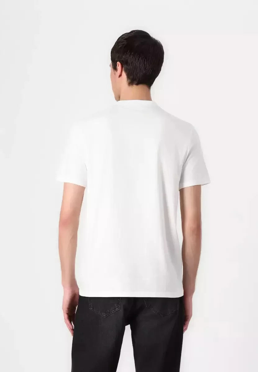Calvin Klein Ss Graphic Tee Erkek Beyaz T-shirt  LV04RC852G-YAF