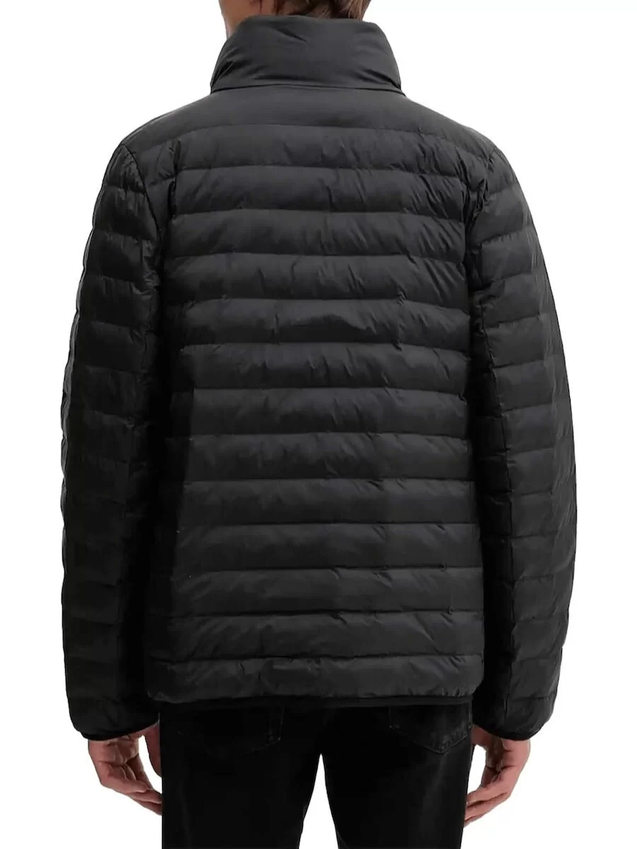 Calvin Klein Uzun Kollu Hafif Naylon Kapitone Erkek Ceket LV04LC506G-UB1