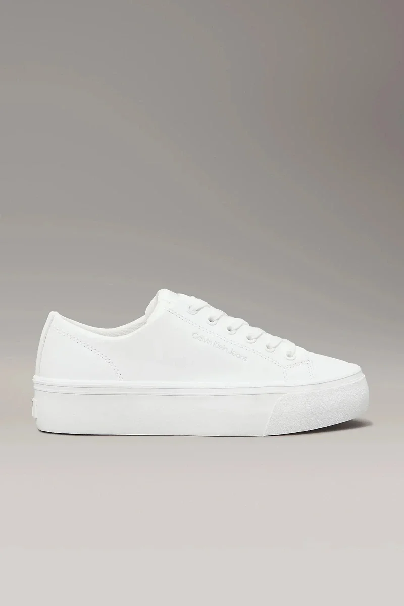 Calvin Klein VULC FLATFORM LOW MG LTH Kadın  Sneaker YW0YW01771-0K4