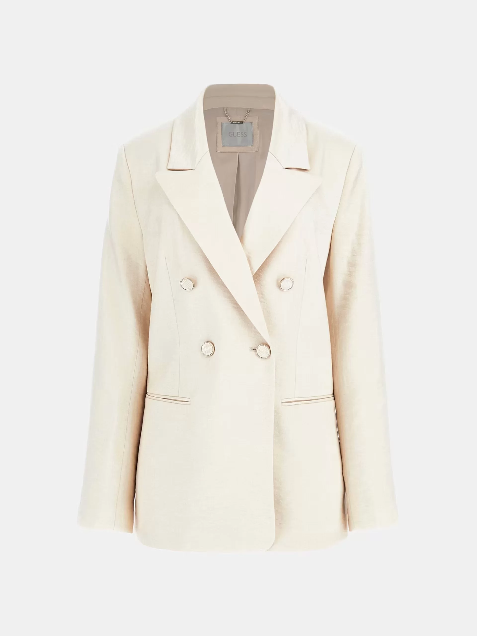 Guess CAMILLE PERFECT BLAZER Kadın Bej Blazer Ceket W5GN63WH5F0-F14Z