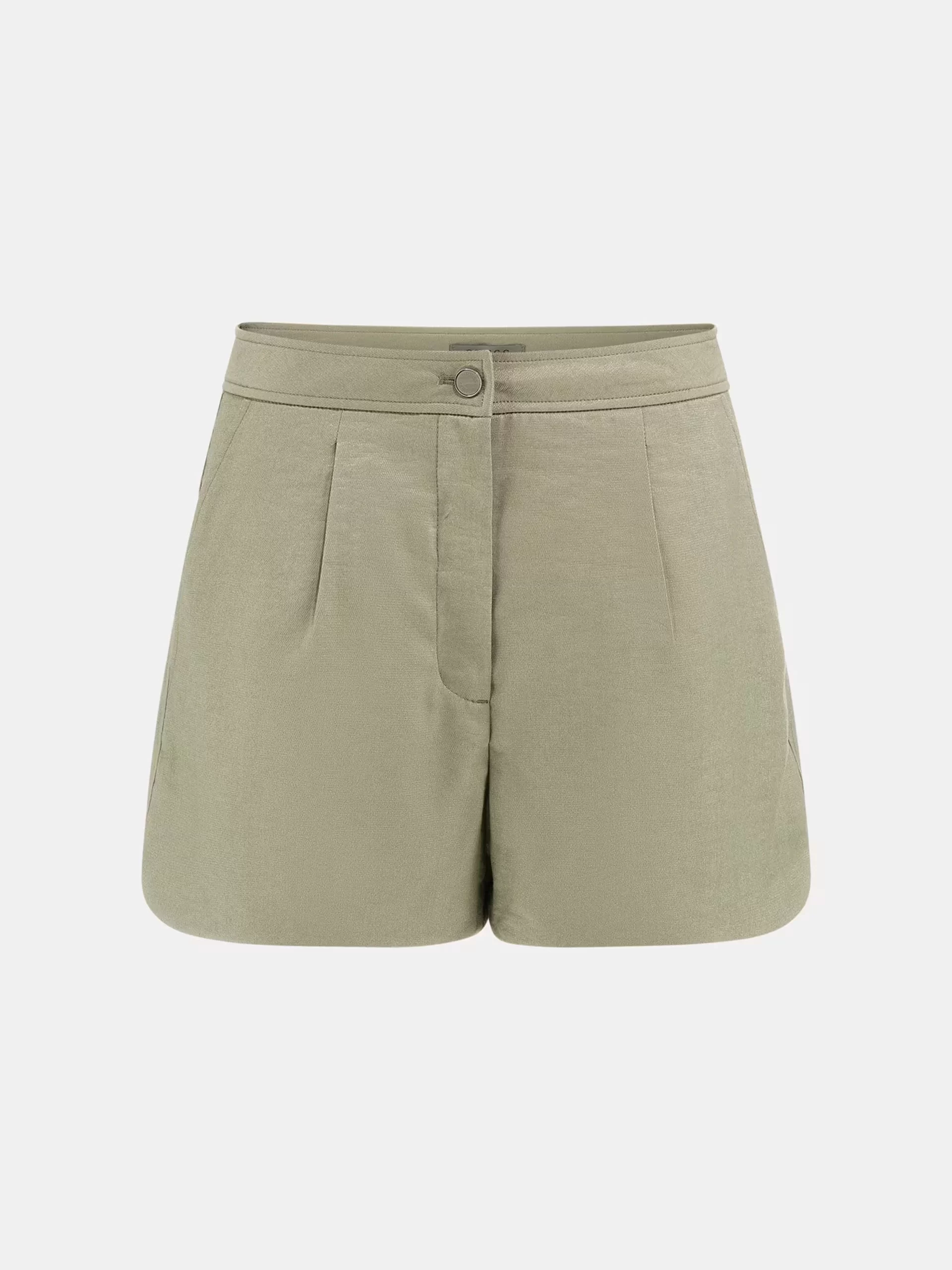 Guess CAMILLE TAILOR PLEAT SHORTS Kadın Haki Şort W5GD68WH5F0-F83S