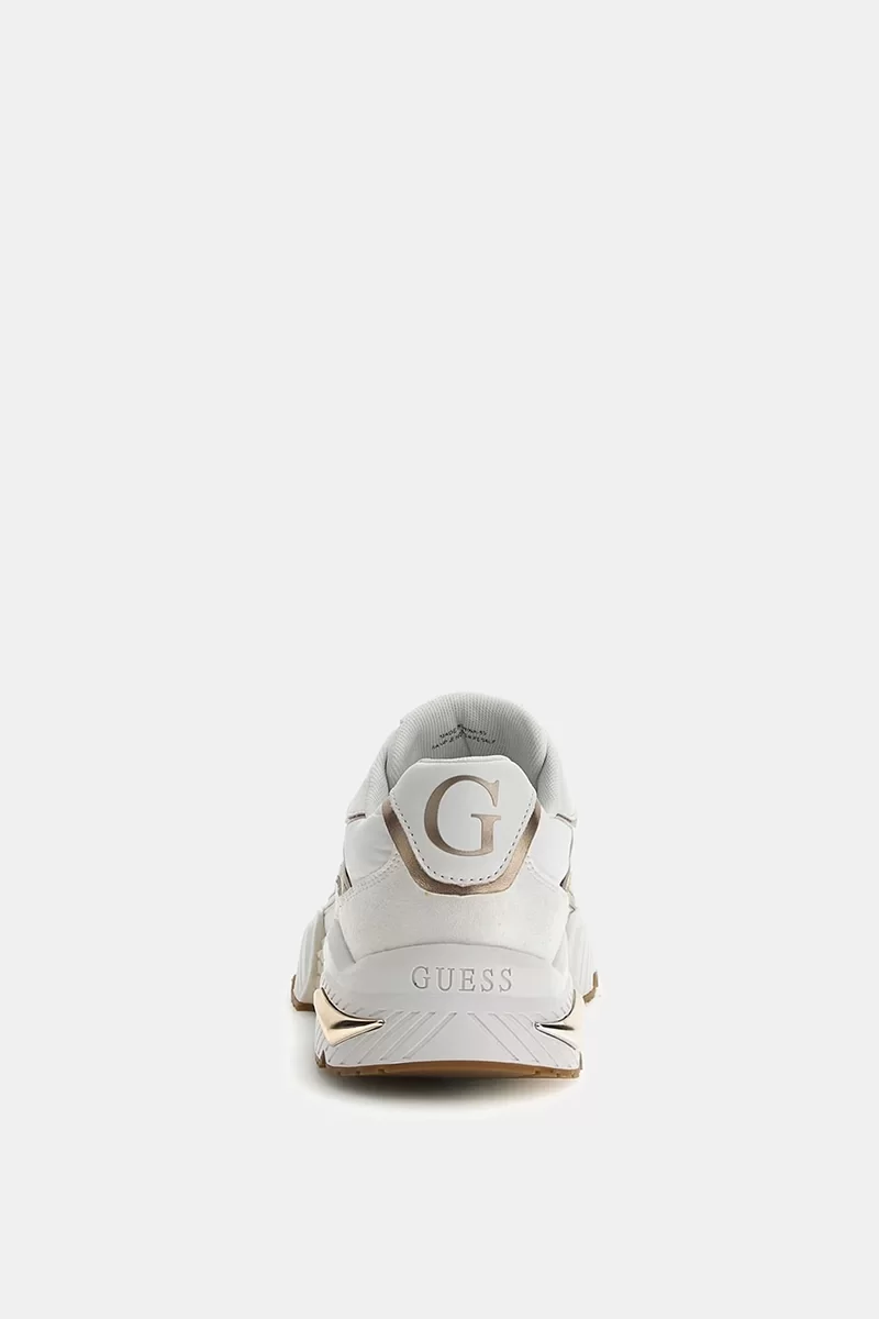 Guess CARRLI Kadın Krem Sneaker FLGCAIFAB12-WHISA