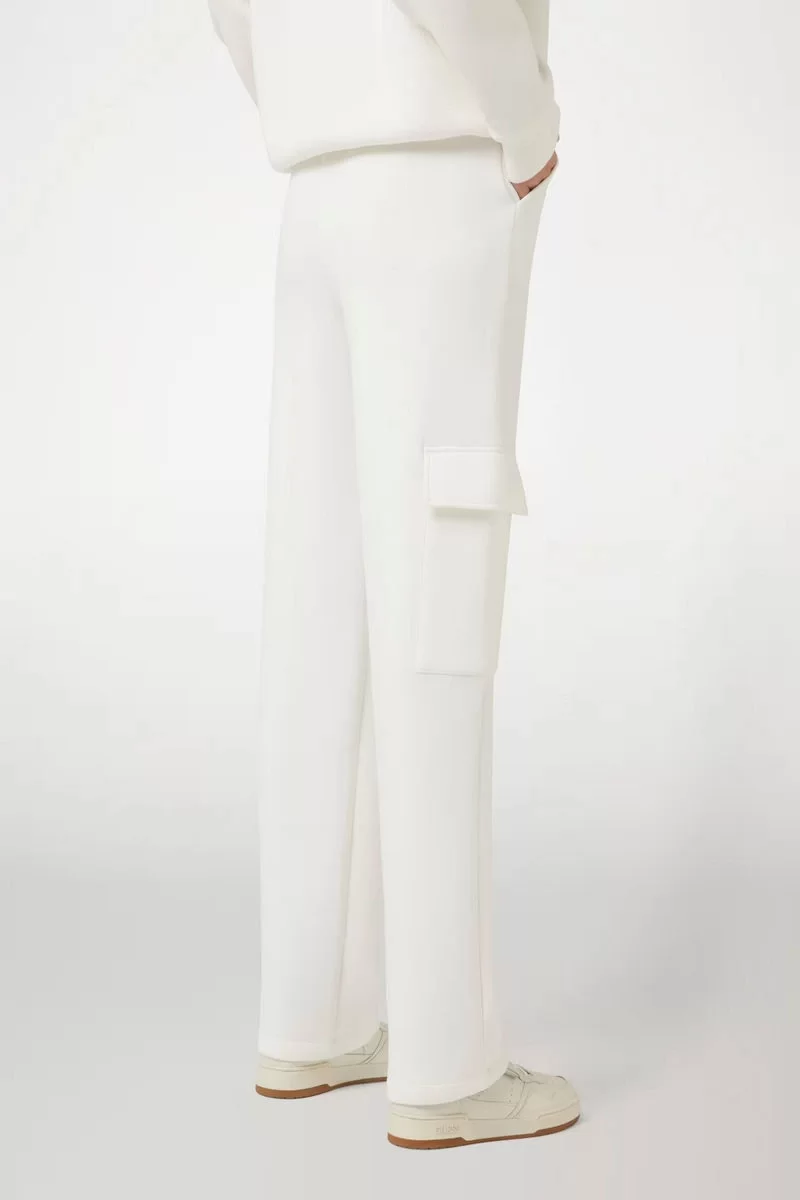 Guess CECILIA SCUBA CARGO PANTS Kadın Krem Eşofman Altı V4BB12K7UW2-G6K5