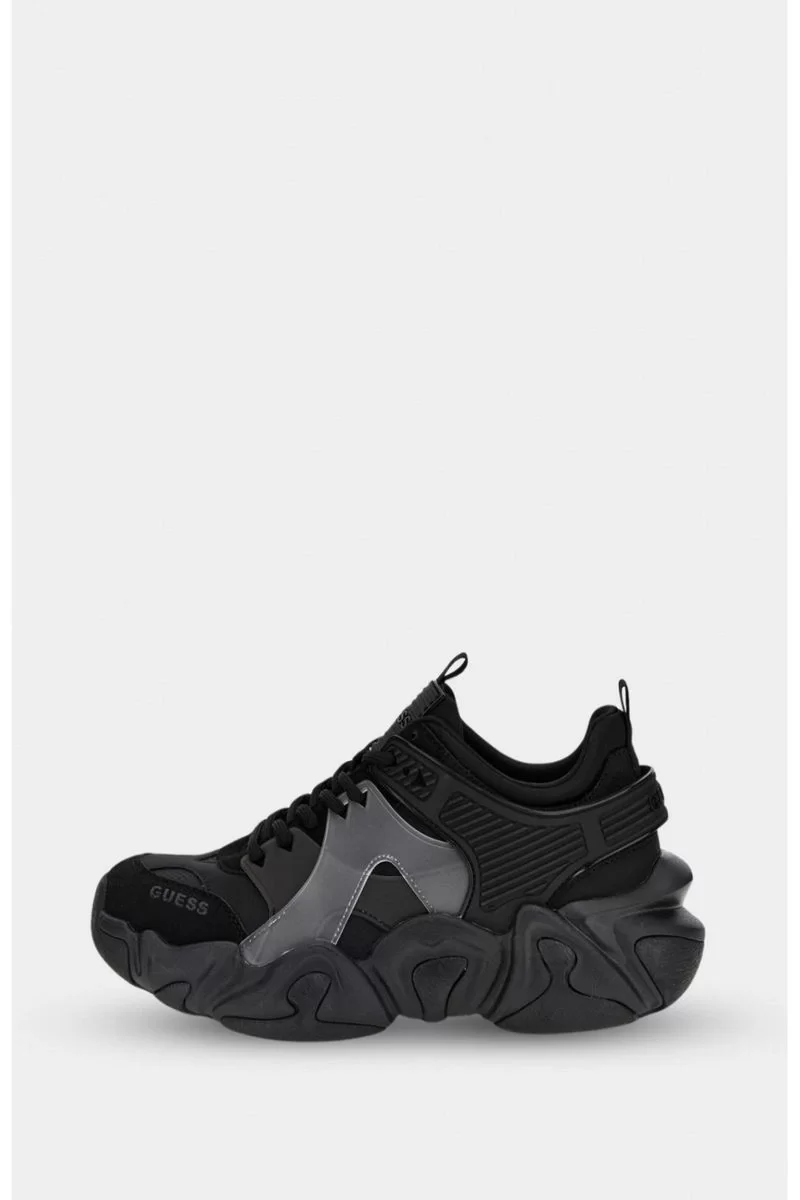 Guess CESI Erkek Siyah Sneaker FMPCESELL12-BLACK