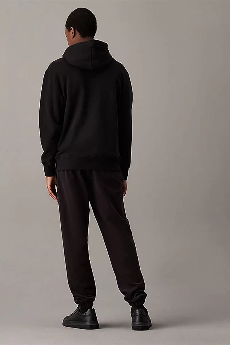 CK Jeans CHENILLE MONOLOGO SWEATPANT Erkek SİYAH Eşofman Altı J30J326685-BEH